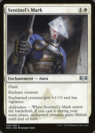 Sentinel's Mark [Ravnica Allegiance] | Black Swamp Games