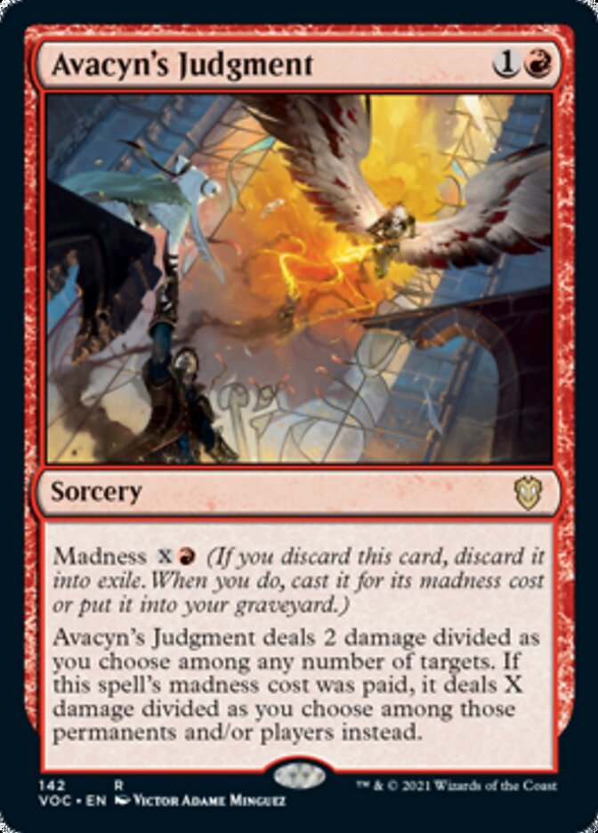 Avacyn's Judgment [Innistrad: Crimson Vow Commander] | Black Swamp Games