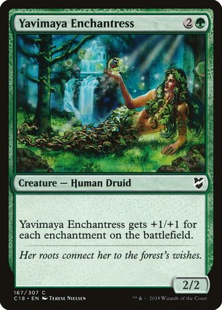 Yavimaya Enchantress [Commander 2018] | Black Swamp Games