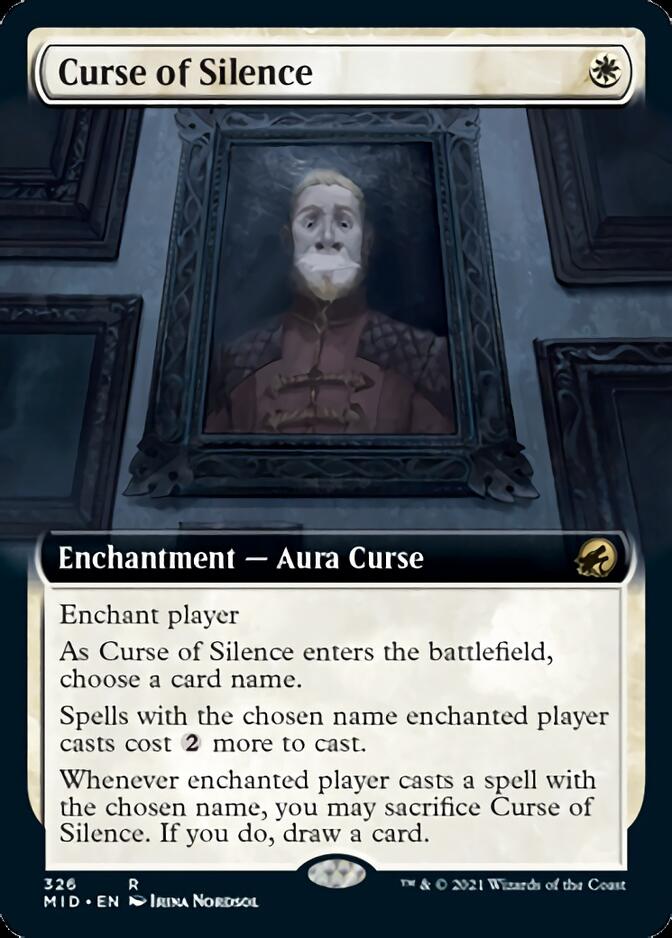 Curse of Silence (Extended) [Innistrad: Midnight Hunt] | Black Swamp Games