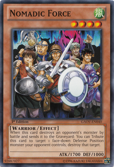 Nomadic Force [GAOV-EN040] Common | Black Swamp Games