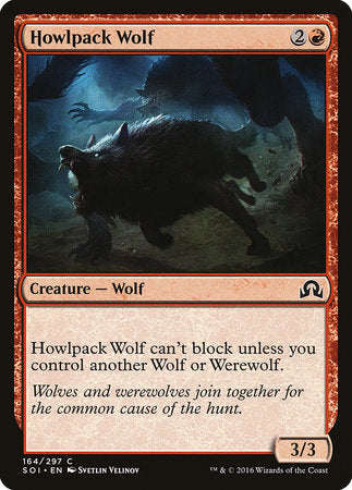 Howlpack Wolf [Shadows over Innistrad] | Black Swamp Games