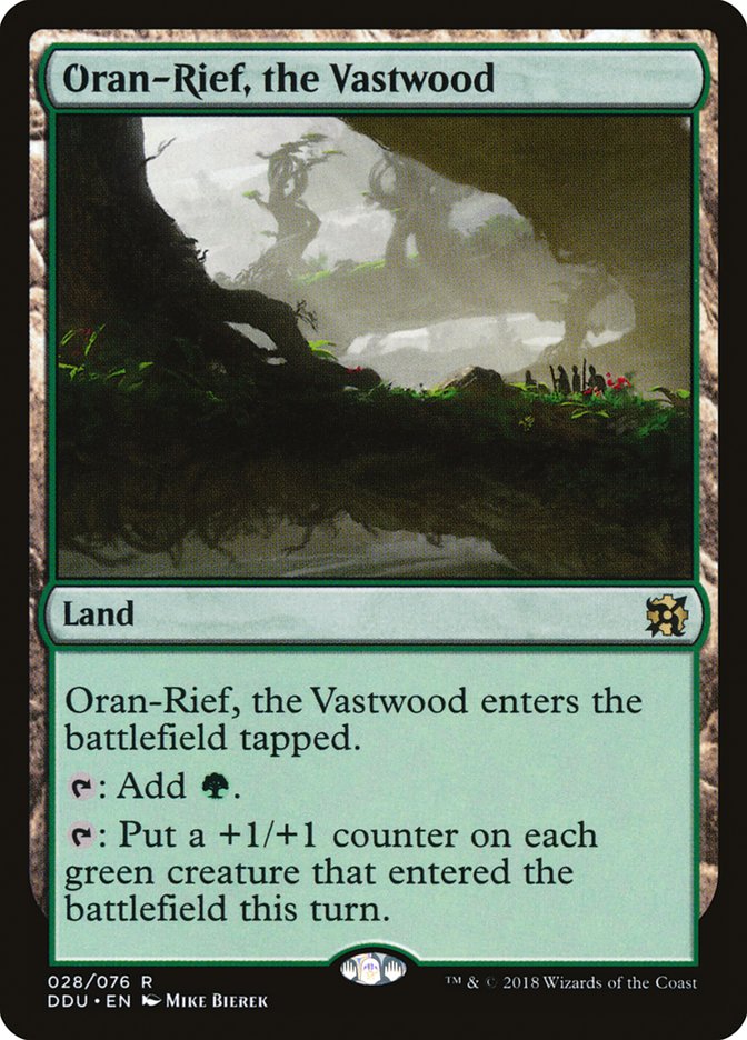 Oran-Rief, the Vastwood [Duel Decks: Elves vs. Inventors] | Black Swamp Games