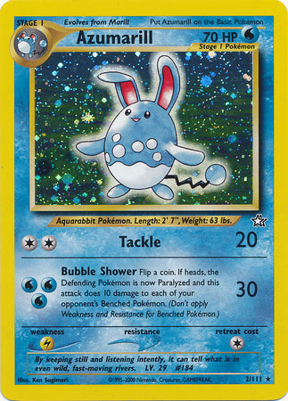 Azumarill (2/111) [Neo Genesis Unlimited] | Black Swamp Games