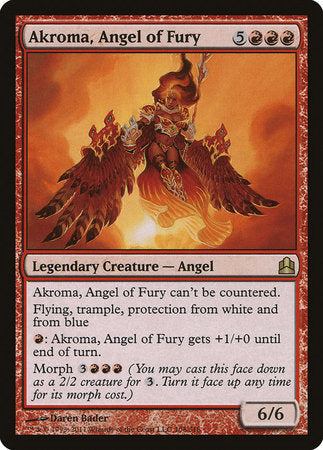 Akroma, Angel of Fury [Commander 2011] | Black Swamp Games