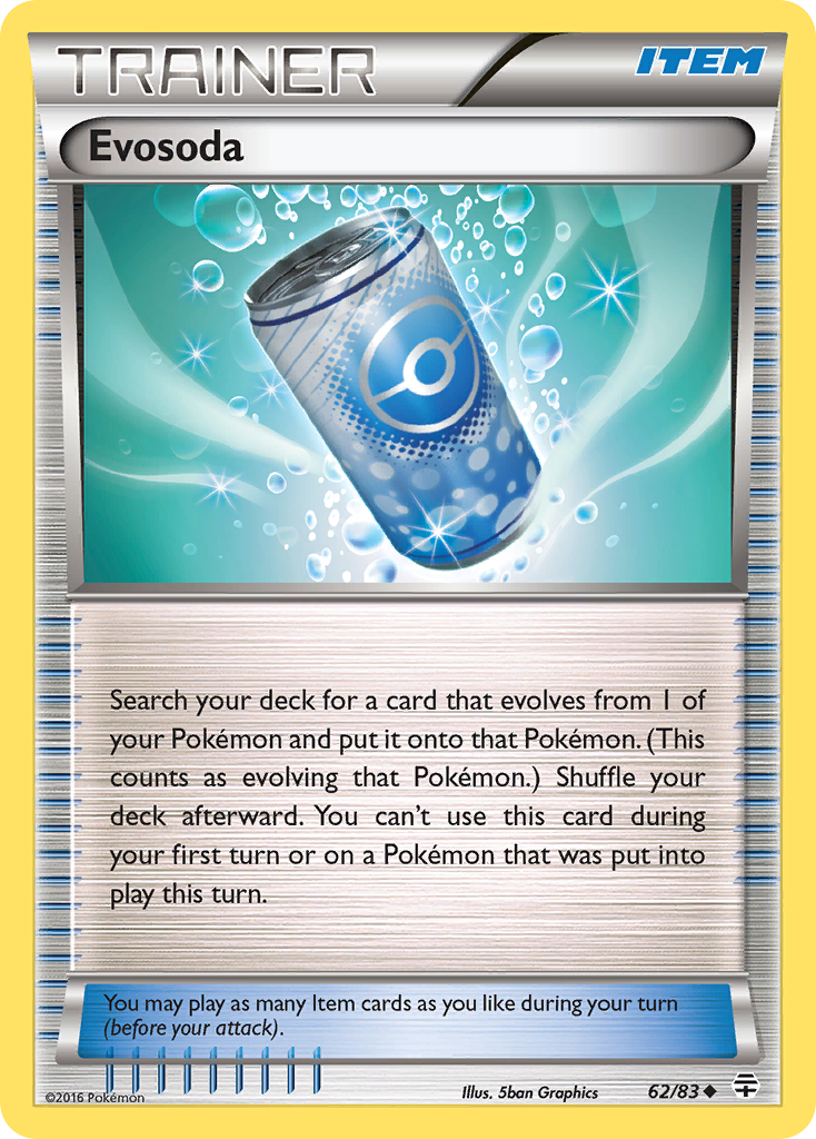 Evosoda (62/83) [XY: Generations] | Black Swamp Games