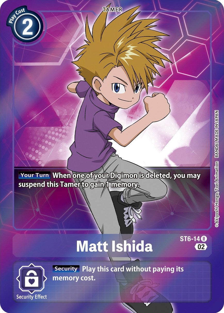 Matt Ishida [ST6-14] (Alternate Art) [Starter Deck: Ragnaloardmon] | Black Swamp Games