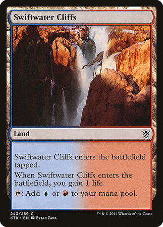 Swiftwater Cliffs [Khans of Tarkir] | Black Swamp Games