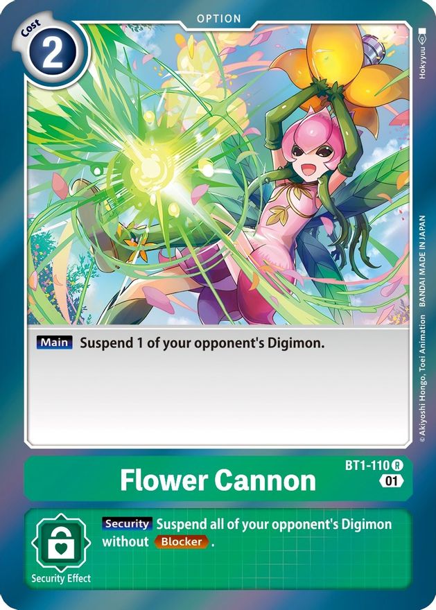 Flower Cannon [BT1-110] [Starter Deck: Ultimate Ancient Dragon] | Black Swamp Games