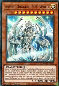 Armed Dragon LV10 White [BLVO-EN005] Ultra Rare | Black Swamp Games