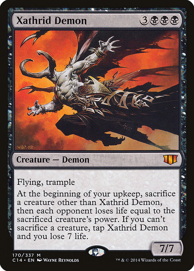 Xathrid Demon [Commander 2014] | Black Swamp Games