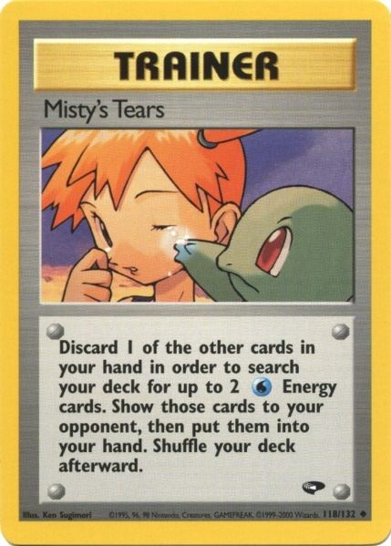 Misty's Tears (118/132) [Gym Challenge Unlimited] | Black Swamp Games