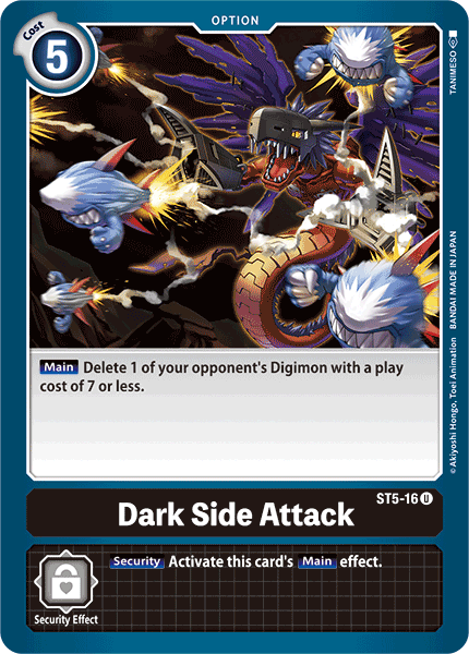 Dark Side Attack [ST5-16] [Starter Deck: Machine Black] | Black Swamp Games