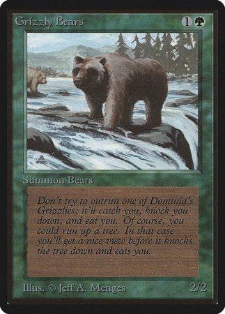 Grizzly Bears [Limited Edition Beta] | Black Swamp Games