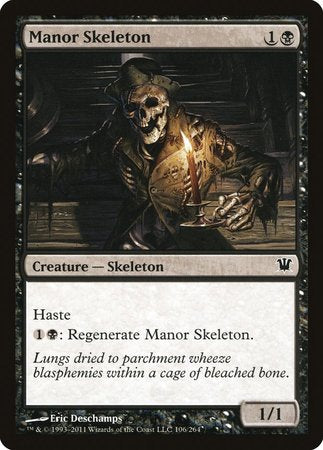 Manor Skeleton [Innistrad] | Black Swamp Games