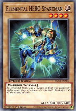 Elemental HERO Sparkman [SGX1-ENA04] Common | Black Swamp Games