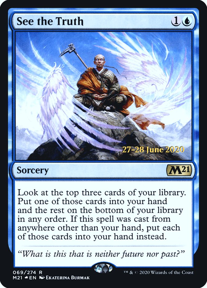 See the Truth  [Core Set 2021 Prerelease Promos] | Black Swamp Games
