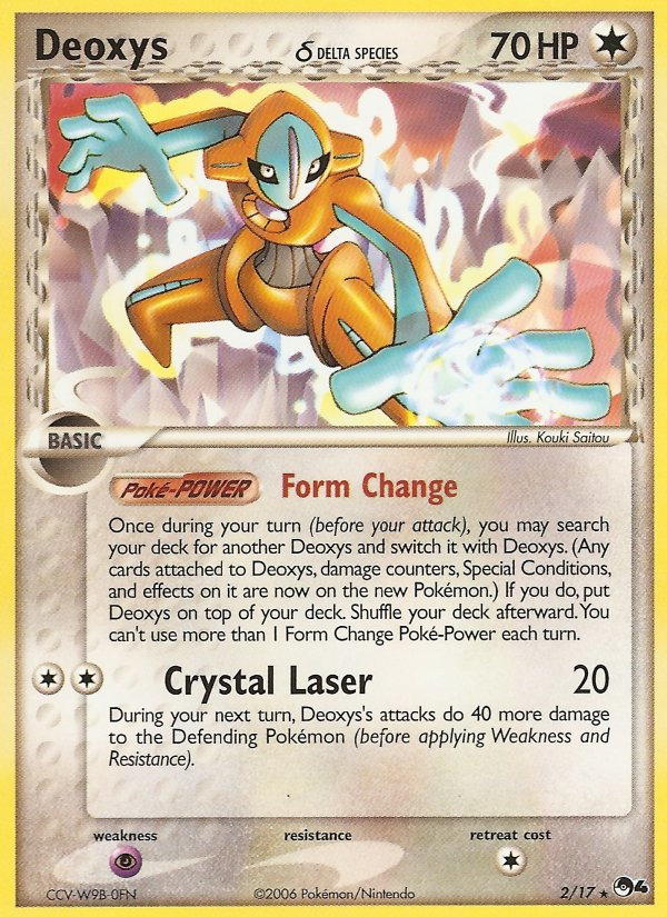 Deoxys (2/17) (Delta Species) [POP Series 4] | Black Swamp Games