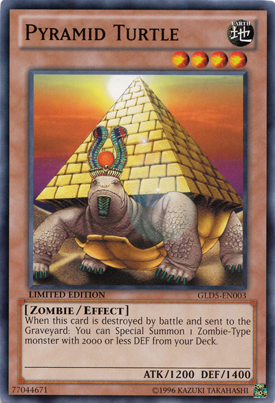 Pyramid Turtle [GLD5-EN003] Common | Black Swamp Games