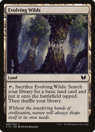 Evolving Wilds [Commander 2015] | Black Swamp Games