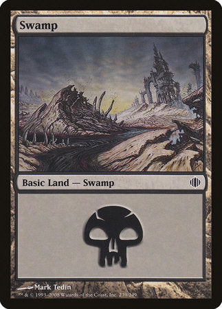 Swamp (239) [Shards of Alara] | Black Swamp Games