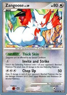 Zangoose LV.29 (66/127) (Queengar - Jason Martinez) [World Championships 2009] | Black Swamp Games