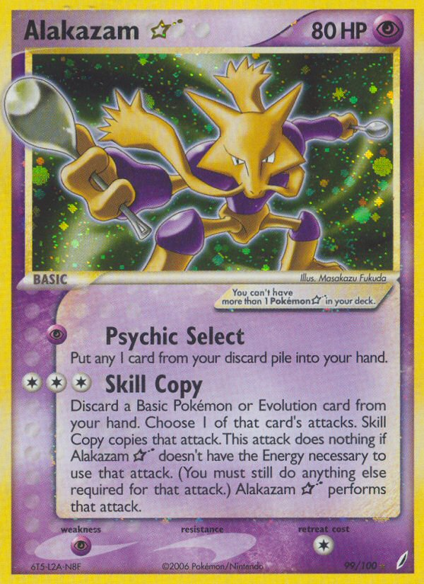 Alakazam Star (99/100) [EX: Crystal Guardians] | Black Swamp Games