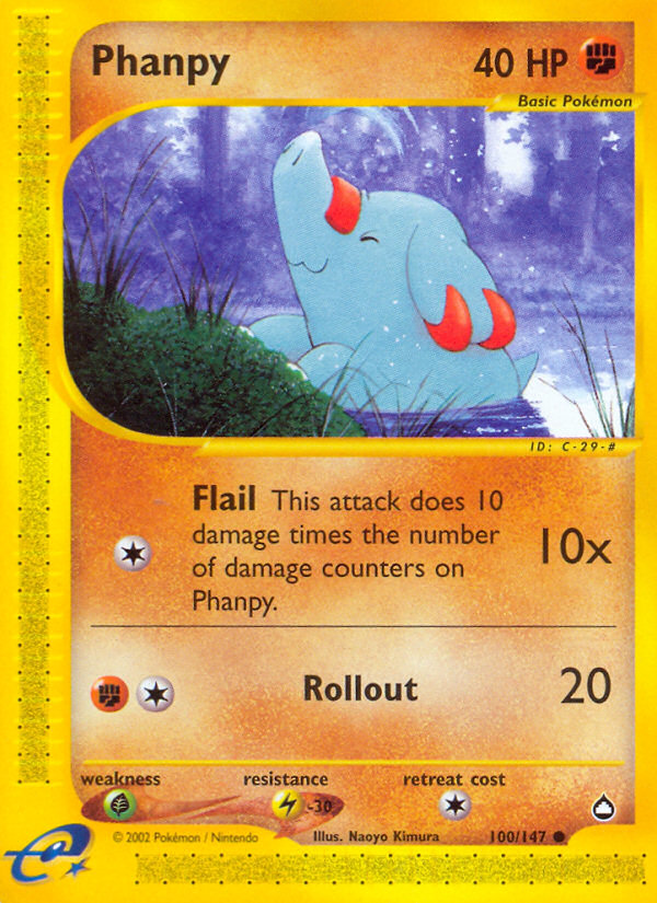 Phanpy (100/147) [Aquapolis] | Black Swamp Games