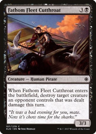 Fathom Fleet Cutthroat [Ixalan] | Black Swamp Games