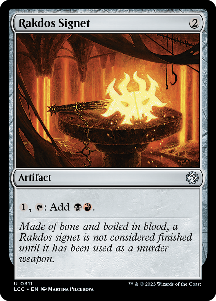 Rakdos Signet [The Lost Caverns of Ixalan Commander] | Black Swamp Games