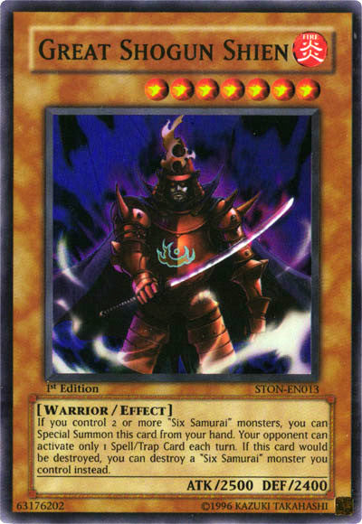 Great Shogun Shien [STON-EN013] Super Rare | Black Swamp Games