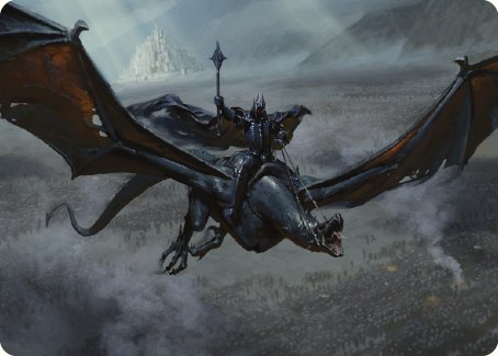 Lord of the Nazgul Art Card [The Lord of the Rings: Tales of Middle-earth Art Series] | Black Swamp Games