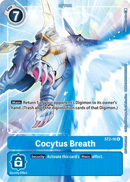 Cocytus Breath [ST2-16] (Tamer's Evolution Box) [Starter Deck: Cocytus Blue Promos] | Black Swamp Games