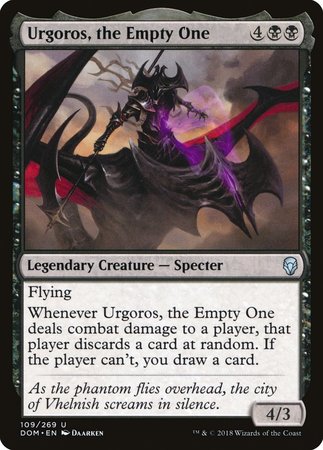 Urgoros, the Empty One [Dominaria] | Black Swamp Games