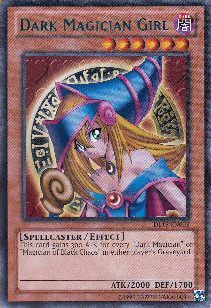 Dark Magician Girl (Green) [DL18-EN003] Rare | Black Swamp Games
