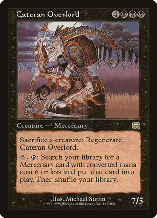 Cateran Overlord [Mercadian Masques] | Black Swamp Games