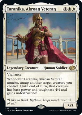 Taranika, Akroan Veteran [Jumpstart 2022] | Black Swamp Games