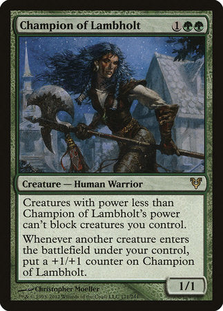 Champion of Lambholt [Avacyn Restored] | Black Swamp Games