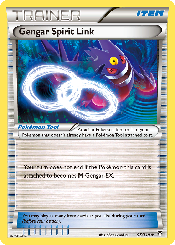 Gengar Spirit Link (95/119) [XY: Phantom Forces] | Black Swamp Games