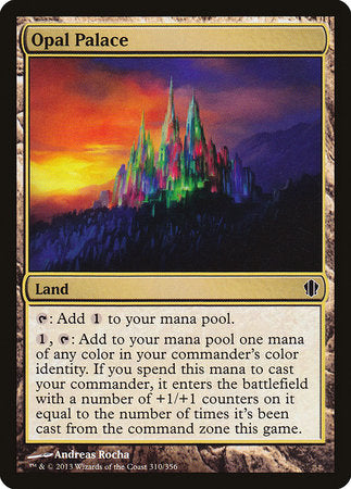 Opal Palace [Commander 2013] | Black Swamp Games