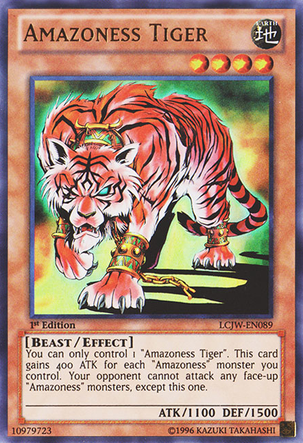 Amazoness Tiger [LCJW-EN089] Ultra Rare | Black Swamp Games