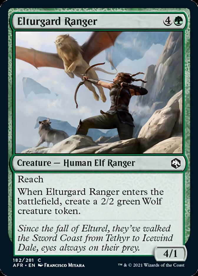 Elturgard Ranger [Dungeons & Dragons: Adventures in the Forgotten Realms] | Black Swamp Games