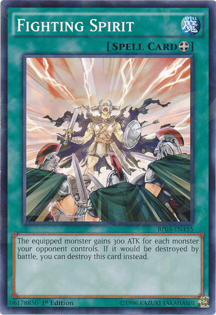 Fighting Spirit [BP03-EN155] Shatterfoil Rare | Black Swamp Games