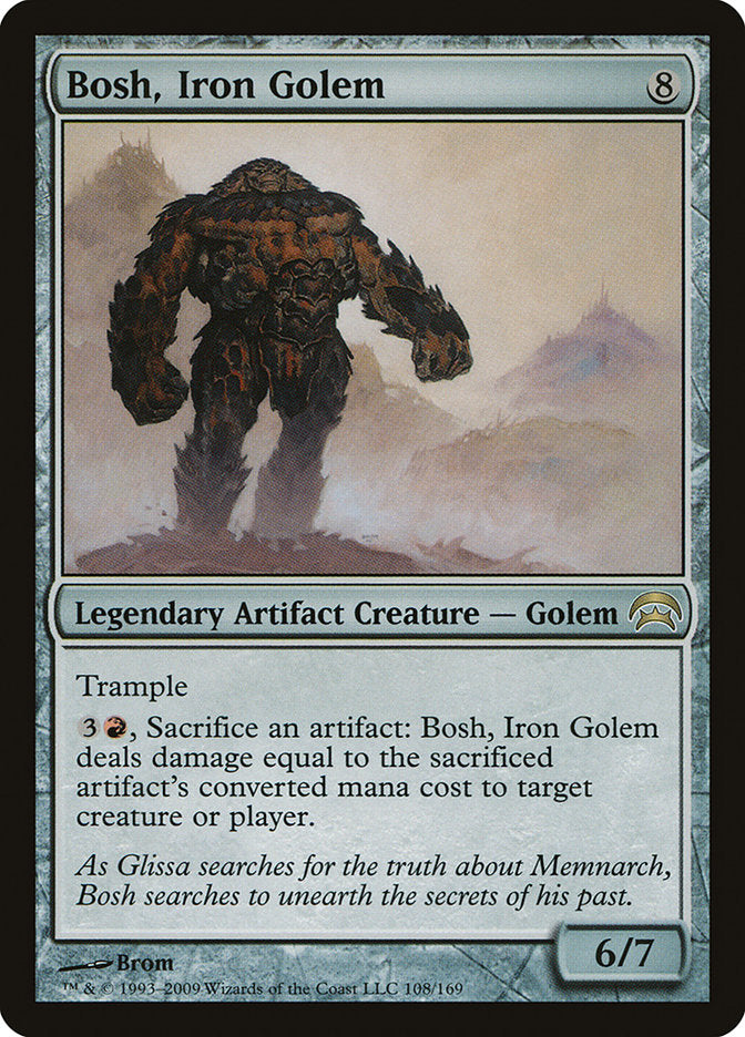 Bosh, Iron Golem [Planechase] | Black Swamp Games