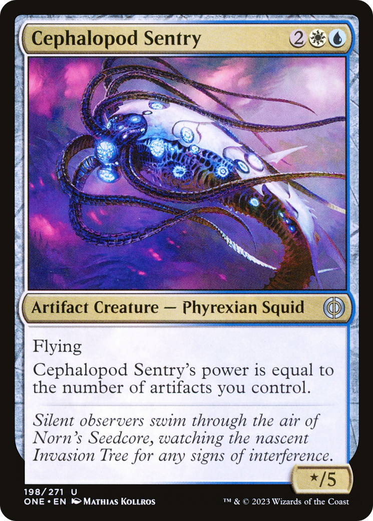 Cephalopod Sentry [Phyrexia: All Will Be One] | Black Swamp Games