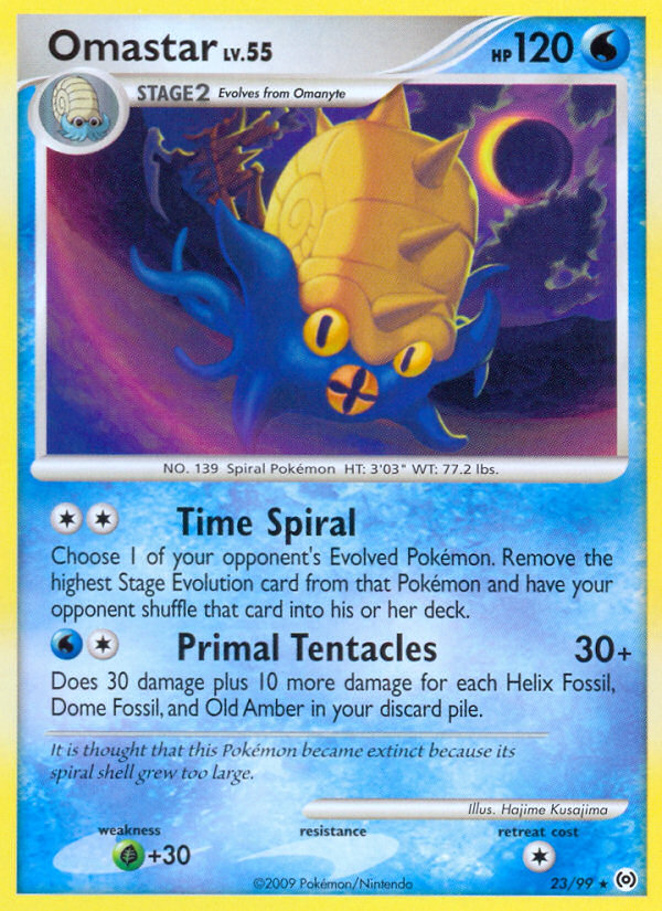 Omastar (23/99) [Platinum: Arceus] | Black Swamp Games