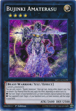 Bujinki Amaterasu [MP15-EN029] Secret Rare | Black Swamp Games