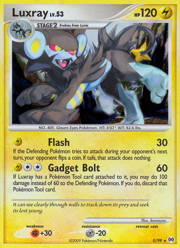 Luxray (5/99) (Theme Deck Exclusive) [Platinum: Arceus] | Black Swamp Games