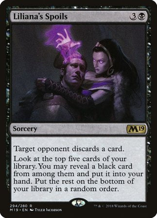 Liliana's Spoils [Core Set 2019] | Black Swamp Games
