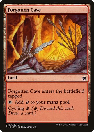 Forgotten Cave [Commander Anthology] | Black Swamp Games